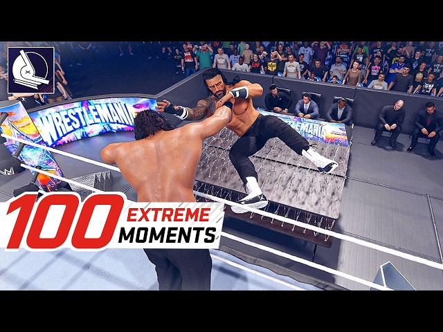 WWE 2K25 Top 100 Extreme Moments