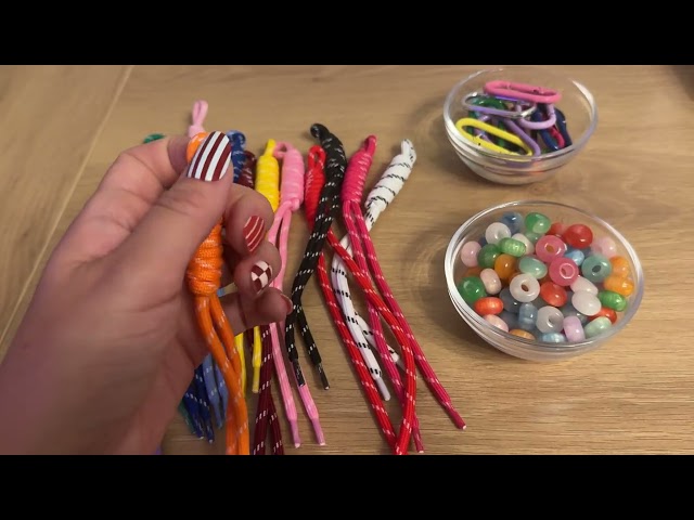 Easy DIY Paracord Keychain Tutorial 🌈 Beginner Craft Idea #shorts