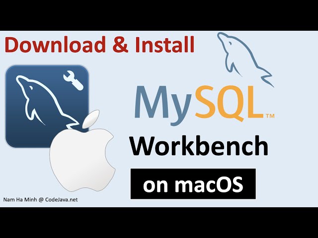 Download and Install MySQL Workbench on macOS