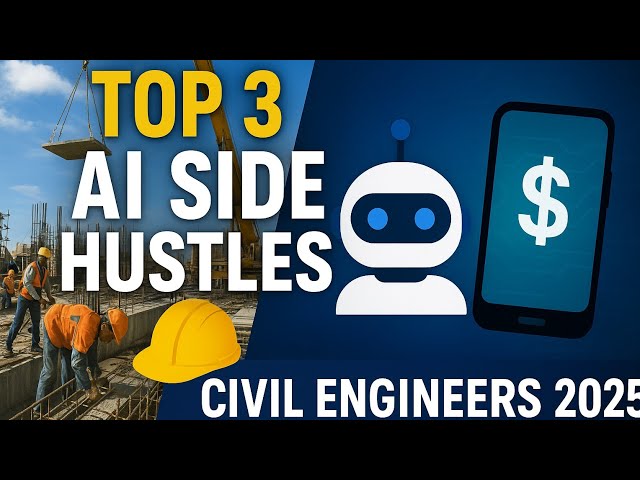 Top 3 AI Side Hustles for Civil Engineers (No Investment Needed)”