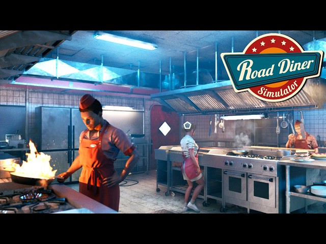 This Road Side Diner Sim Has Great Potential!