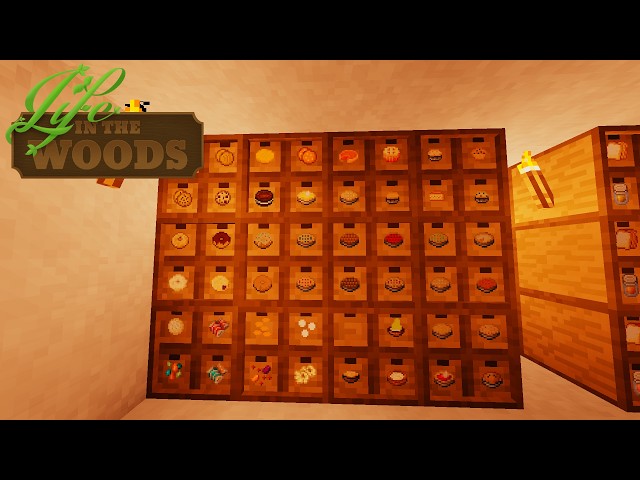 Life In The Woods #1186 - A Full Cake Shelf - Minecraft Let's Play