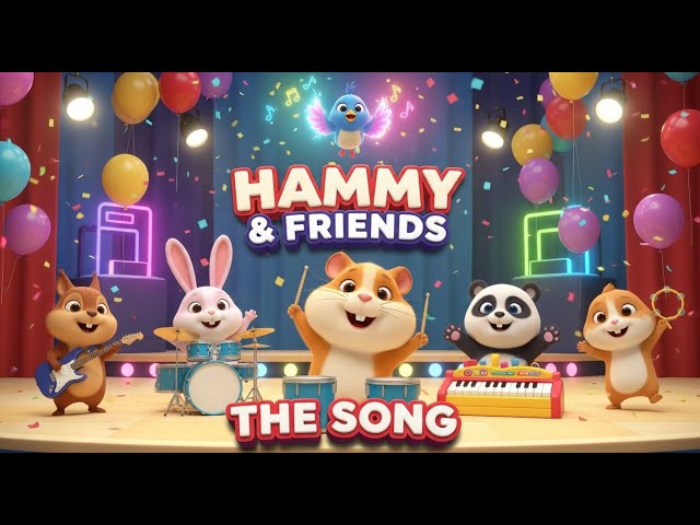 Hammy & Friends Party Song 🎉🐹