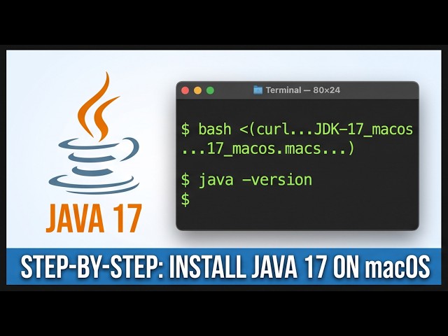 How to Install Java 17 on macOS