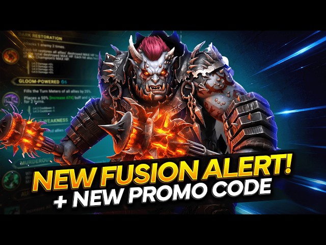 NEW PROMO CODE! This NEW Fusion Looks FANTASTIC (Khamir Scald-Eye) I Raid Shadow Legends