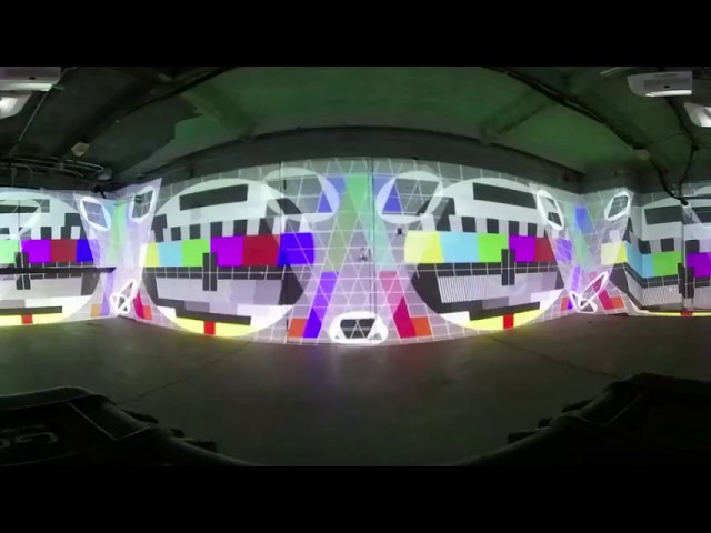 full room projection mapping 4k 360 view - The Hero Returns