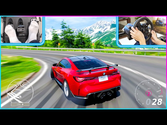 HOW TO DRIVE FAST IN FORZA HORIZON 6 WITH A WHEEL (Tutorial + 900° Wheel Settings FH6)