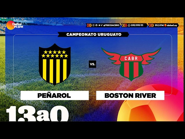 PEÑAROL vs BOSTON RIVER - TORNEO INTERMEDIO 2026- 13a0 - 18/7/2026