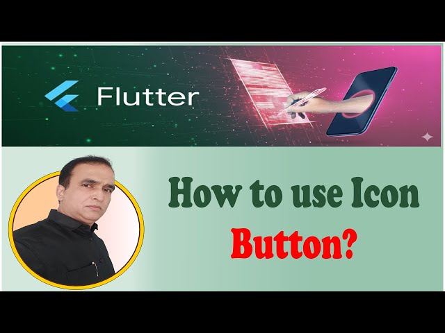 How to use Icon Button in Flutter | Tutorial - 22 | Dr. Vipin Classes