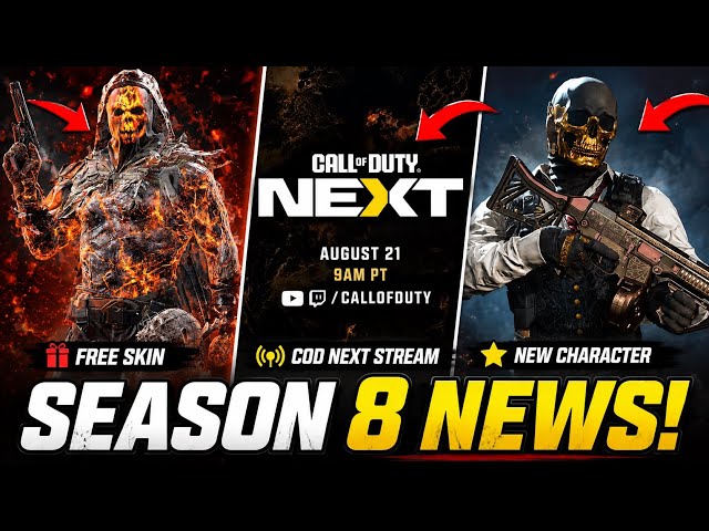 COD Mobile Season 8 LEAKS!😳New Skins & HUGE BR Changes🔥