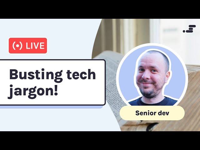 Tech jargon explained by a Senior Dev [Computer Science Terminology]