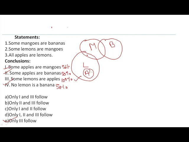 Syllogisms - 3 statements #syllogism #syllogismreasoning #syllogismtricks #syllogism_reasoning