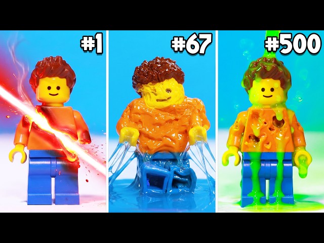 500 Ways To DESTROY a LEGO Minifigure