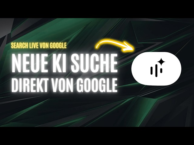Google's incredible new AI app: Google Search Live is the AI ​​search of the future.