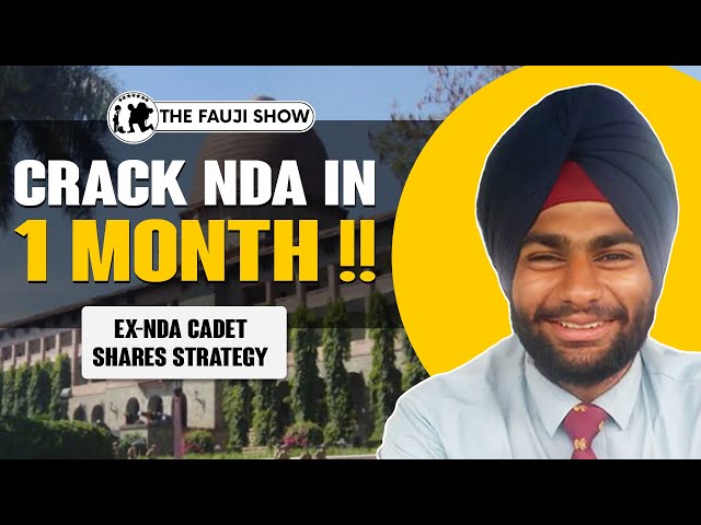 Crack NDA Exam in 1 Month | NDA Exam Strategy | NDA 2021 Preparation Tips EP-1 #SimratSpeaks