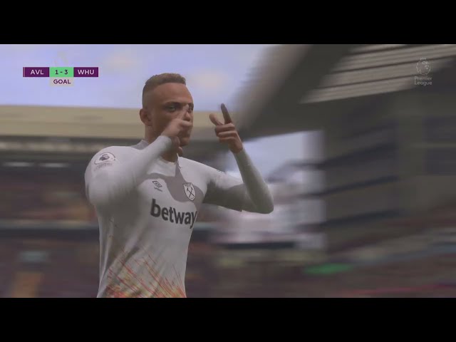 LANG MAKES IT THREE! 🔥 West Ham are RUNNING RIOT at Villa Park!