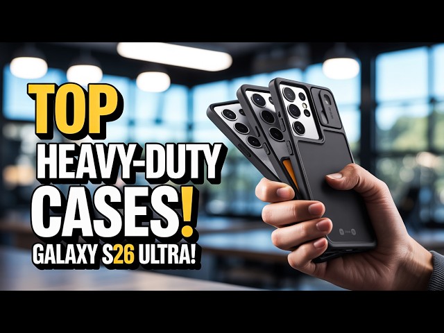 Top 6 Best Galaxy S26 Ultra Drop Protection Cases! ✅