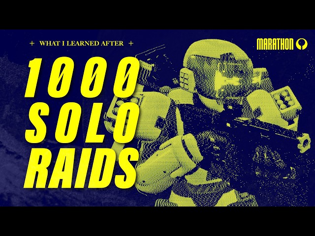 What I Learned After 1,000 Solo Runs in Marathon