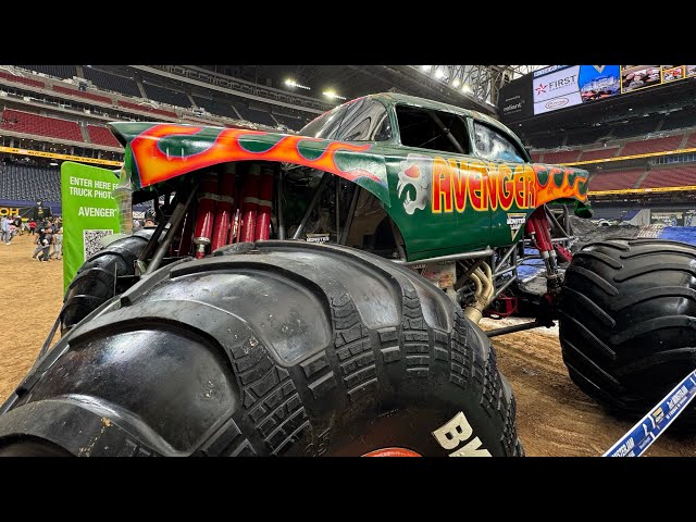 Avenger - Jim Koehler | Winning Freestyle Run | Monster Jam Houston 02/01/2025