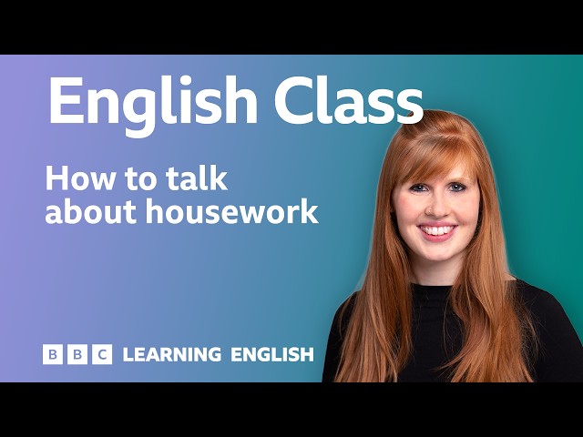 🏠 English for everyday life: housework vocabulary | Live English Class