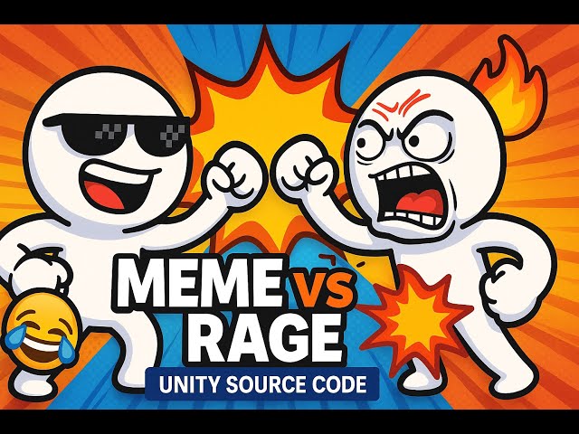 Meme vs Rage – Unity Source Code (Android + iOS Template)  – Buy & Reskin at Playsourcecode.com