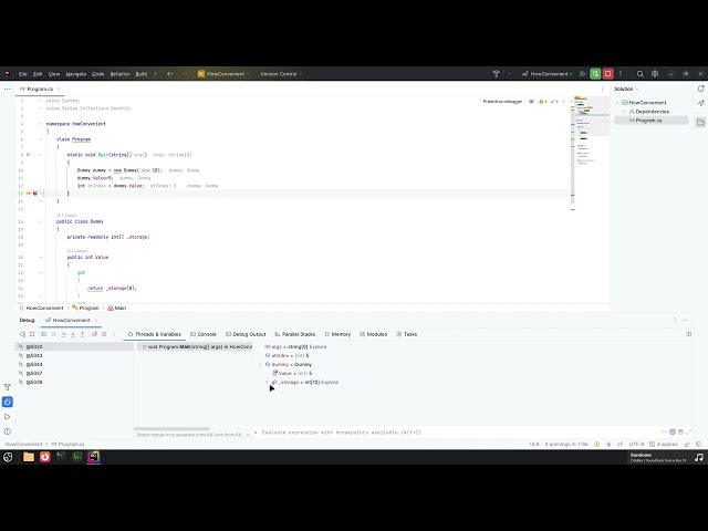 (VOD) Introduction to Programming: 4.3 - Indexer, Expressions and Delegates