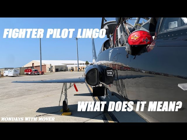 Fighter Pilot Lingo Explained