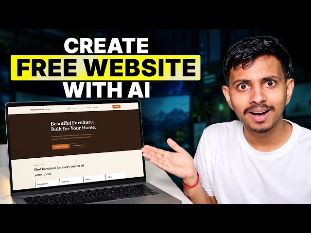 How to Create a FREE Website With AI 2026 | AI Se Free Website Banakar Live Kare Complete Tutorial