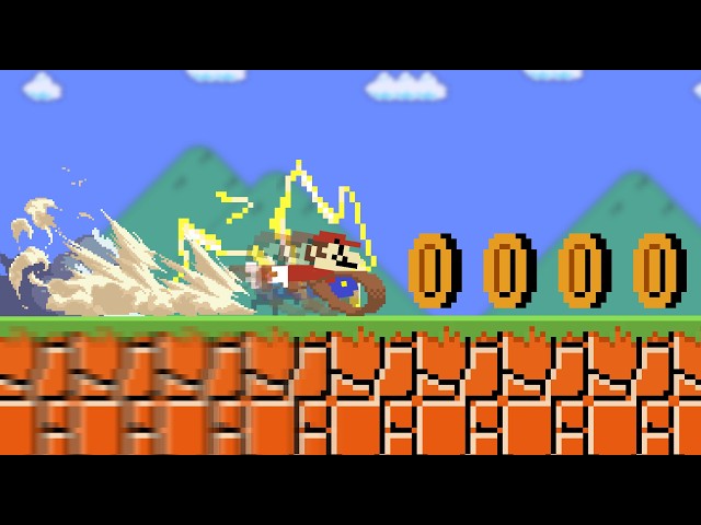 Each Coin Makes Mario FASTER!