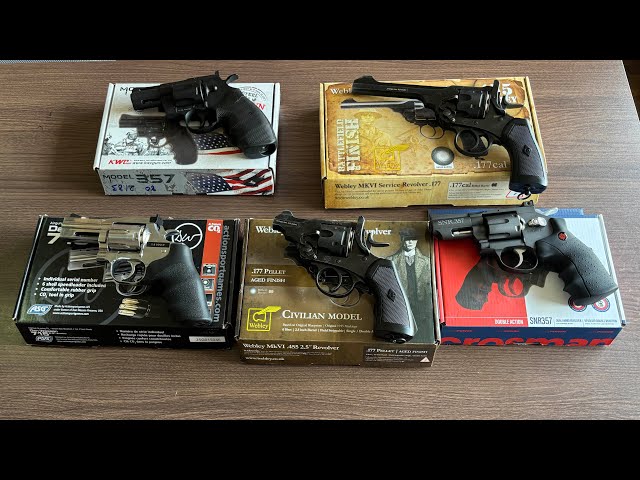 Top 5 CO2 Revolvers Every Airgun Enthusiast Should Know About