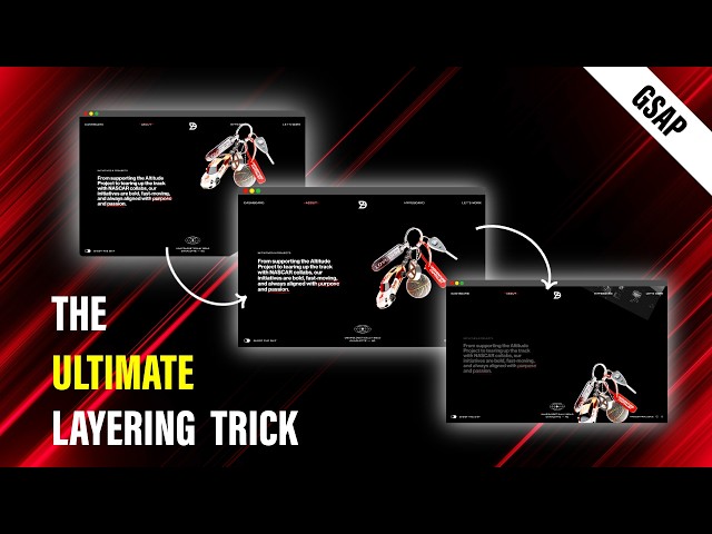 This Multi-Layered GSAP Pinning Animation Has No Business Looking This Good