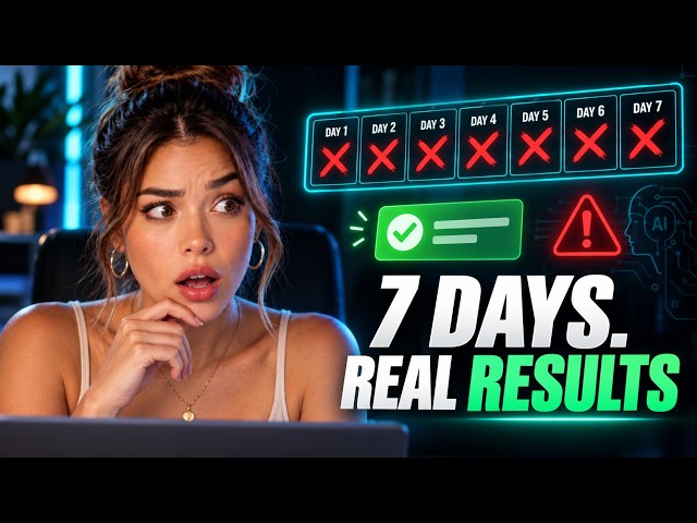I Spent 7 Days Making Money With AI Here’s What Happened