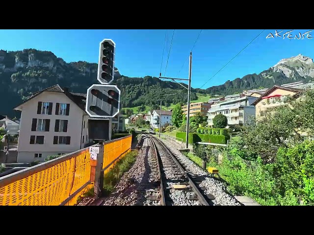 Full Cab Ride : Lucerne – Engelberg Express Switzerland 4K