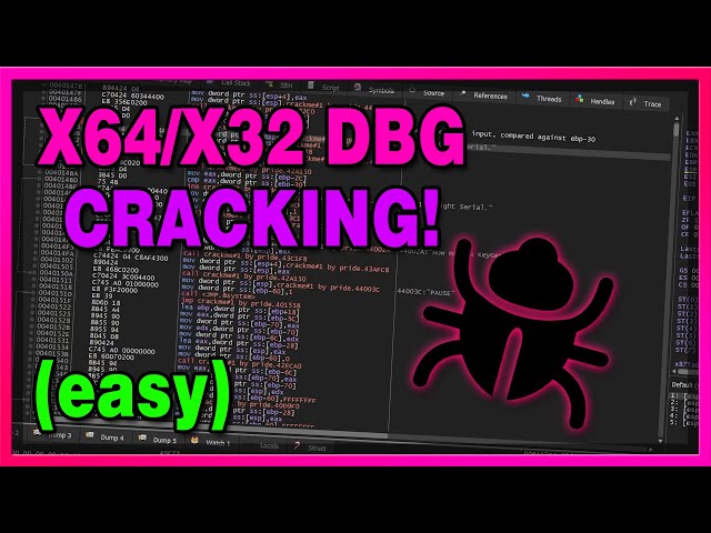 *EASY* Cracking and Reverse Engineering Using X64/X32DBG | CRACKMES.ONE
