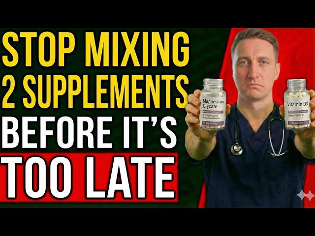 Over 60? NEVER Take Magnesium Glycinate with Vitamin D3 & K2 Before Watching This!