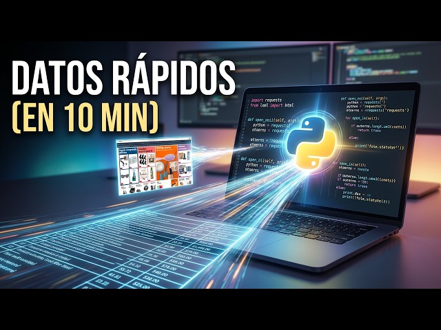 Aprende WEB SCRAPING Estático con Python desde Cero en 10 minutos (Requests + lxml)