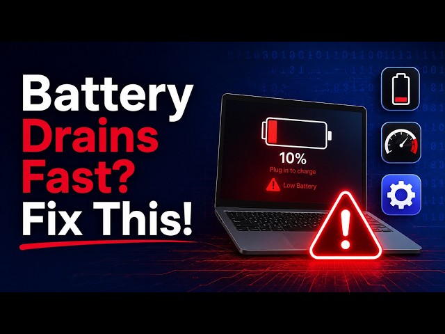 Your Laptop Battery Dies Too Fast? Try These Fixes