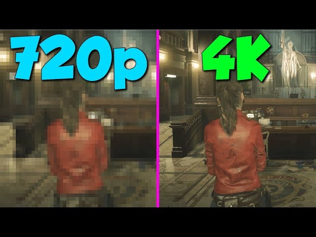 720p vs 4K | Gaming