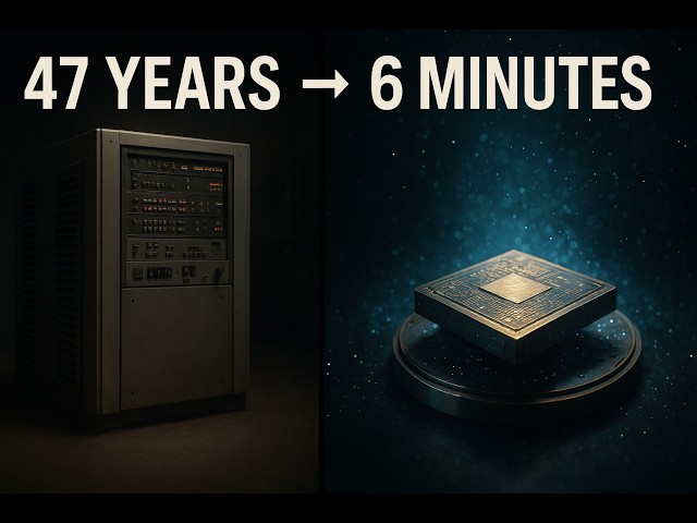 Quantum Computer Just Solved in 5 Minutes What Took Supercomputers 10 Septillion Years