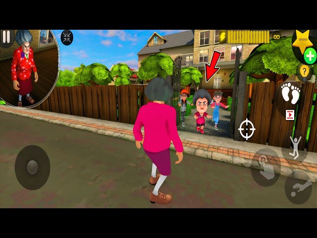 Playing as Miss T | Unexpected Visitors! 😂 Scary Teacher 3D