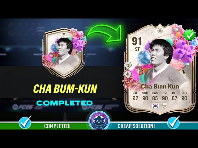 91 FUT Birthday Cha Bum-kun SBC Solution - Cheap Solution & Tips - FC 26