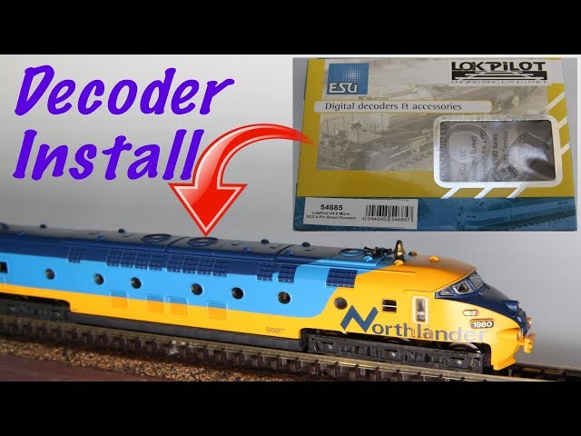 MiniTrix Northlander Decoder Install: A Hobby Adventure !