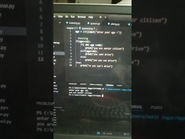 input python #coding #programminglanguage #day #python #programming #feedshorts #shortsfeed #shorts