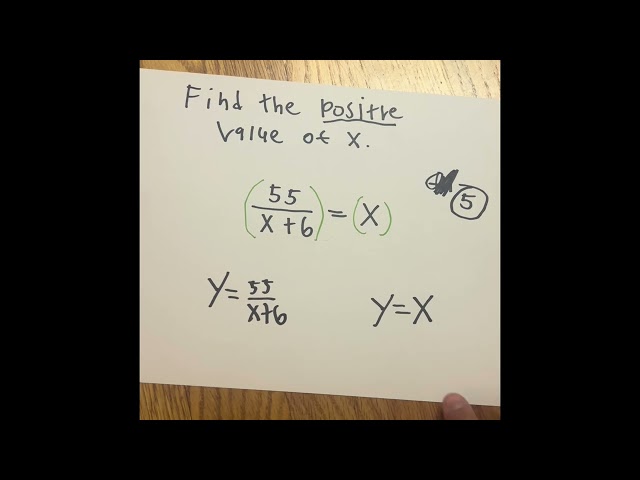 Y is the question in 2 parts?