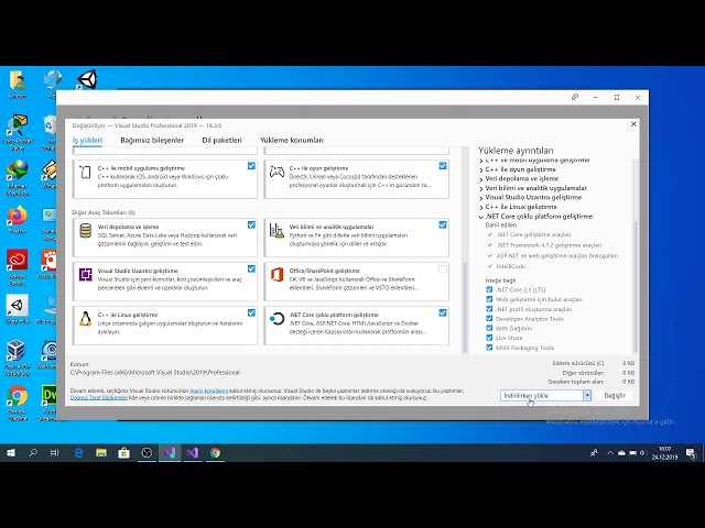 C# İÇİN GEREKLİ PROGRAMLAR