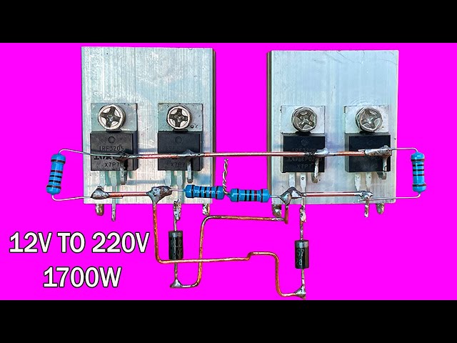 inverter 12v to 220v, Creative prodigy #153