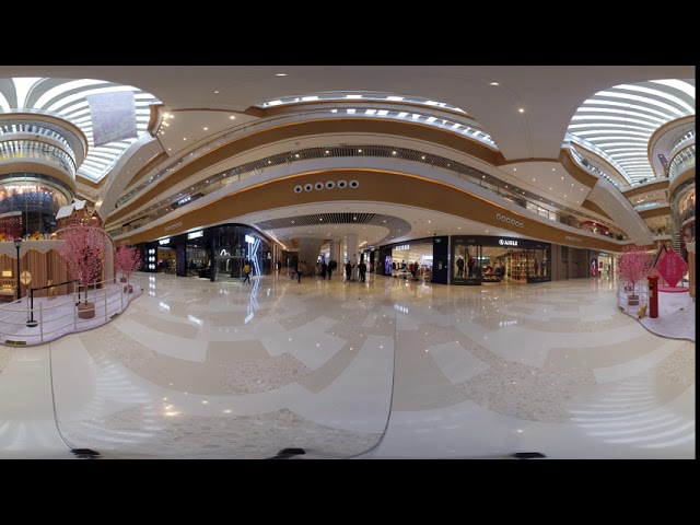 Insta360 Titan Sample Footage: RafflesCity Titan 11K 2D