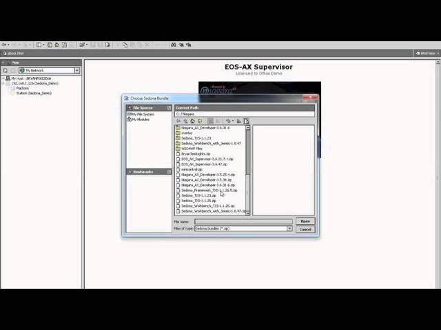 Installing Sedona Framework TXS 1.1.26.5