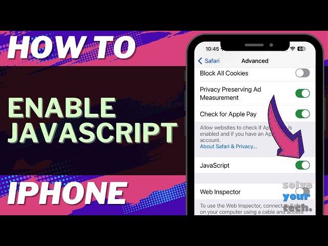 How to Enable JavaScript on iPhone
