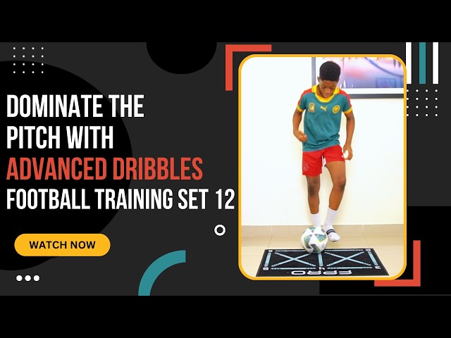 Dominate the pitch with These 5 Football Skills Every Player Must Know | Football Training Set 12